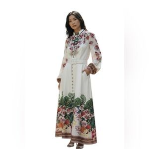 Floral Print Long Sleeve Dress